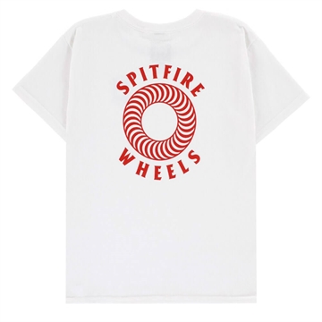 SPITFIRE Junior T-shirt S/S Hollow White / red