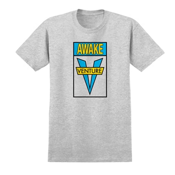 Venture Trucks T-shirt s/s Awake Grey Melange