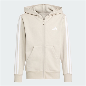 Adidas Essentials Full Zip  Hættetrøje Wonalu / White