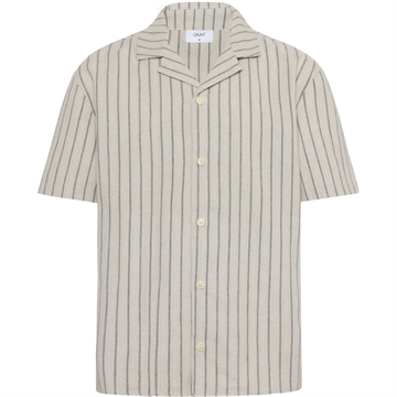 Grunt Jim Stripe Shirt Off White