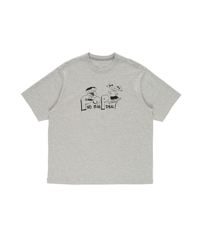 Pop Trading Company No Deal T-shirt Heather Grey
