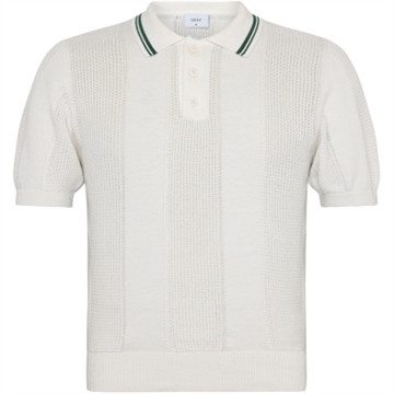 Grunt Rowe SS Knit Off White