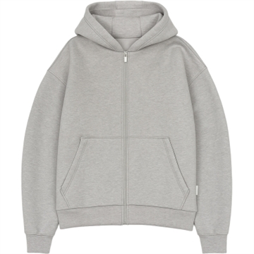 Grunt Hohen Scuba Zip Hood Grey Melange