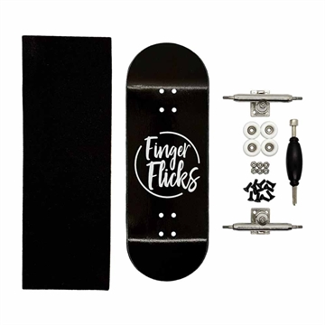 Finger Flicks Logo Black Complete
