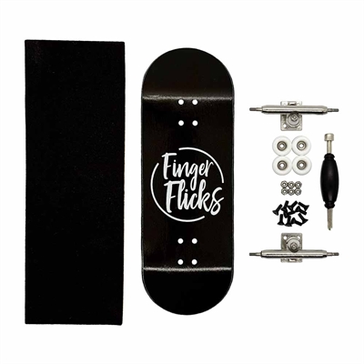 Finger Flicks Logo Black Complete