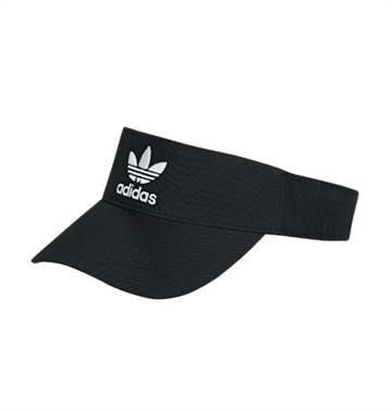  Adidas visor black trefoil