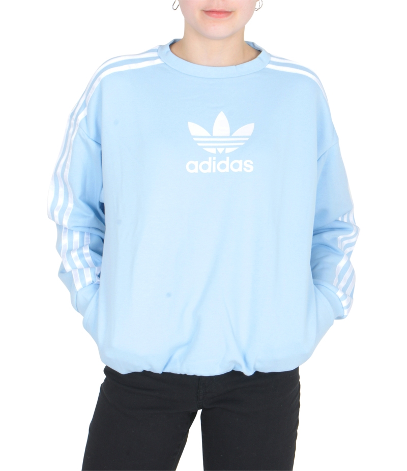 womens blue adidas sweatshirt