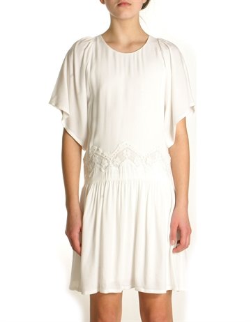 Chloé kjole off white c12615