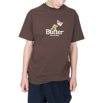 Butter Goods T-shirt Leave No Trace Brown