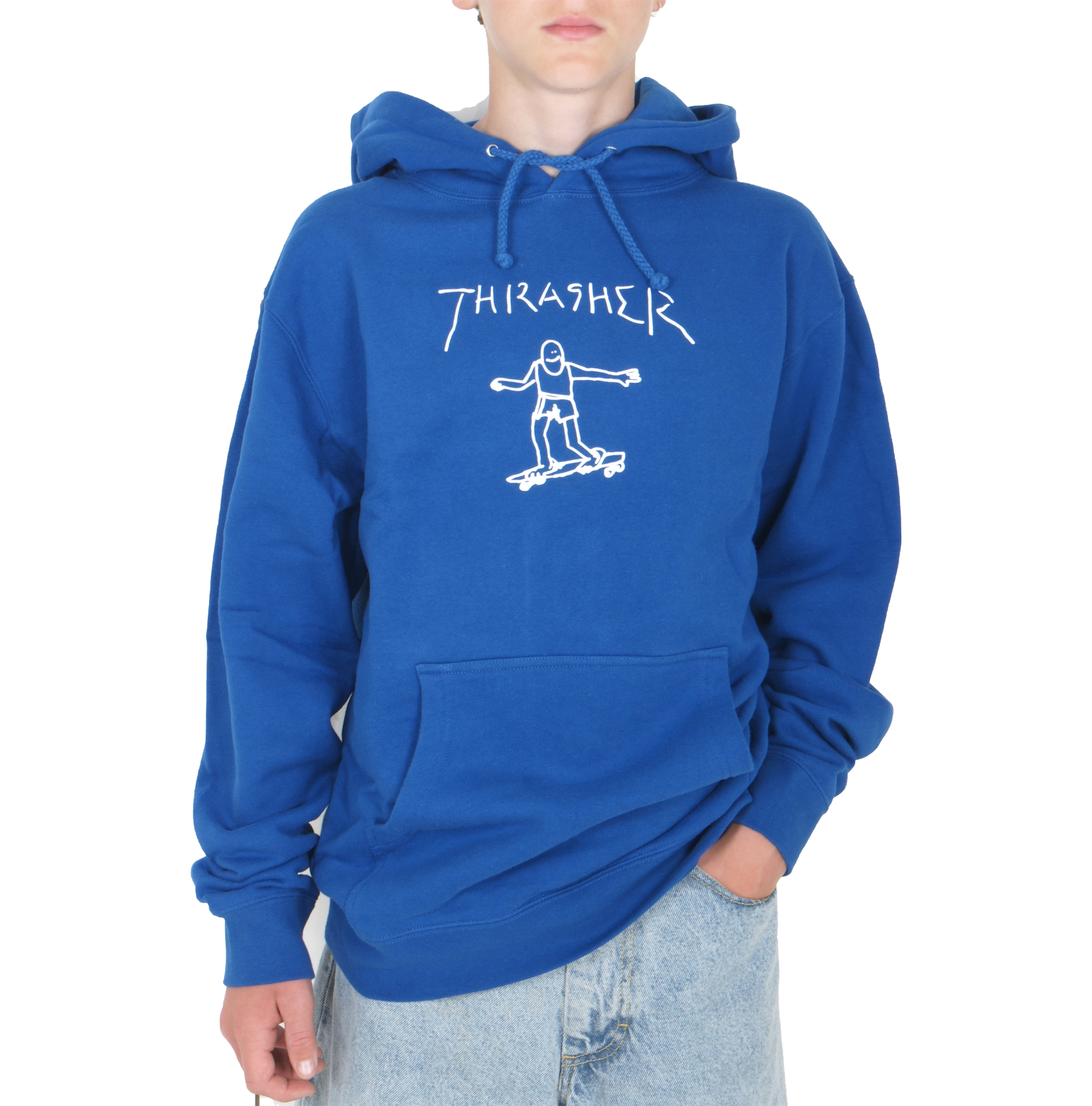 Thrasher Hoodie Gonz Royal Blue