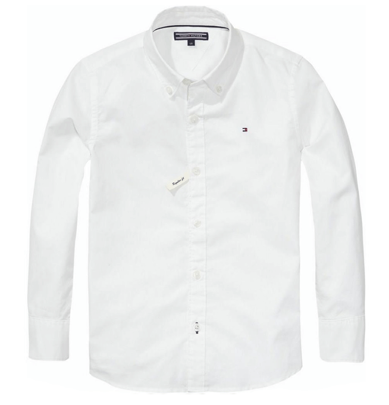 Tommy Hilfiger Skjorte Oxford hvid