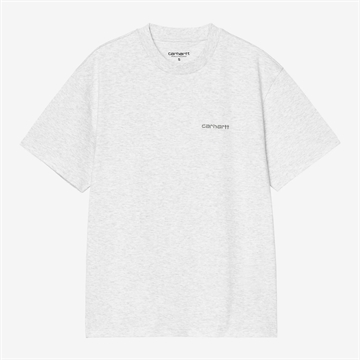 Carhartt WIP Script T-shirt W Ash Heather / Velvet Green