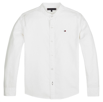 Tommy Hilfiger Skjorte Boys Ess. Linen White