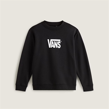 Vans Jr. Stretch Logo Crew Black / White
