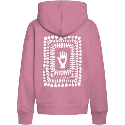 Grunt Noles LS Hood Sweat Rose
