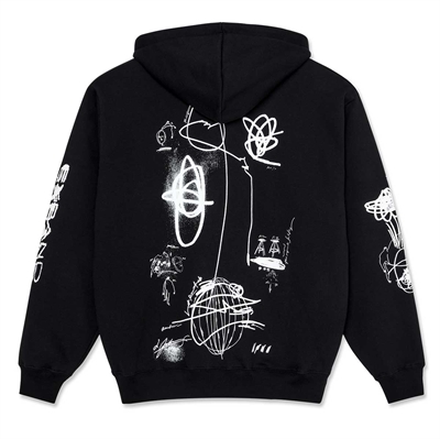 Last Resort AB Hoodie Expando Black/White