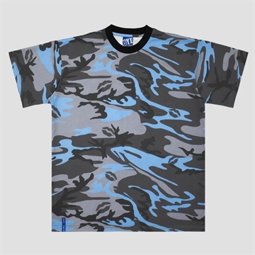 Bye Jeremy Camo tee blue