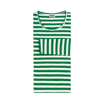 Nørgaard Paa Strøget Tee l/s Broadway KIDS Green/Ecru