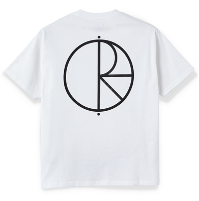 Polar Skate Co T-shirt S/S Stroke logo White
