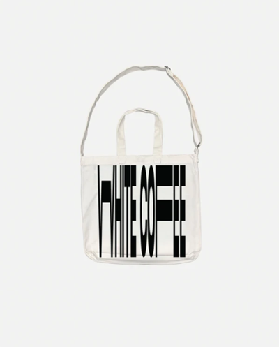 White Coffee Totebag Hvid