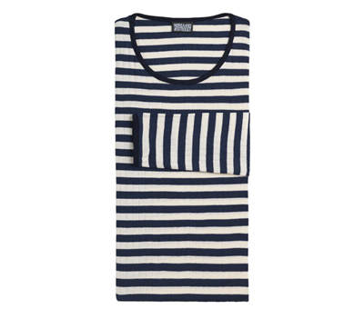 Nørgaard Paa Strøget Tee l/s Broadway KIDS Marine/Ecru