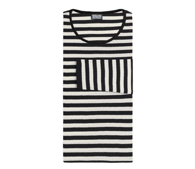 Nørgaard Paa Strøget Tee l/s Broadway TEEN Black / Ecru