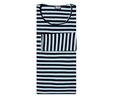 Nørgaard Paa Strøget Tee l/s Broadway Teen Black/light blue