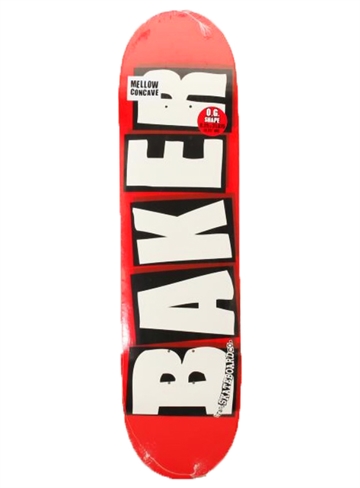 Baker Skateboard Brand Logo Red
