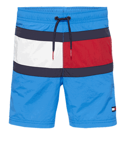 Tommy Hilfiger Boys Swim shorts 00176 Blue aster