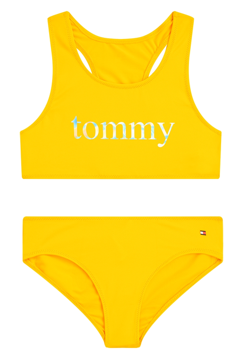 beskyttelse stimulere hensigt Tommy Hilfiger Bikini Girls Bralette Bikini 0308 ZGT Bold Yellow