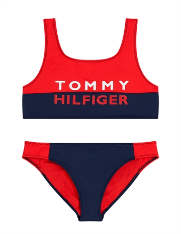 Tommy Hilfiger Bikini Girls Bralette 0332 XL7 Red Glare
