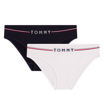 Tommy Hilfiger Girls trusser 2-Pack 00399 desert sky / white