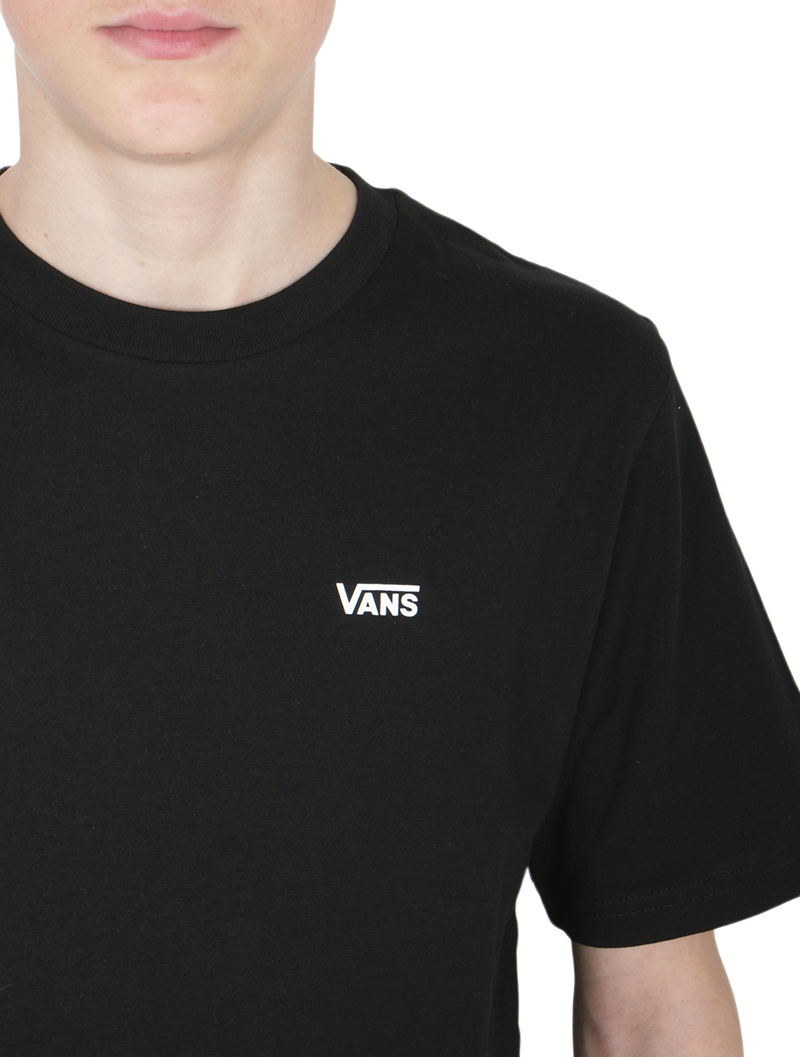 Voksen Whirlpool høj Vans Junior T-shirt Mini logo left chest Black