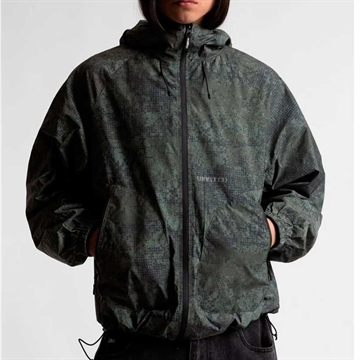 Wasted Paris Swarm Windbreaker Olive Khaki Camo