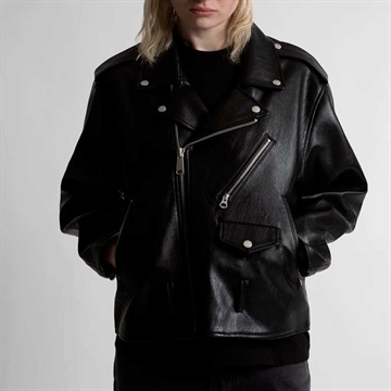 Wasted Paris Taunt Biker Jacket Black