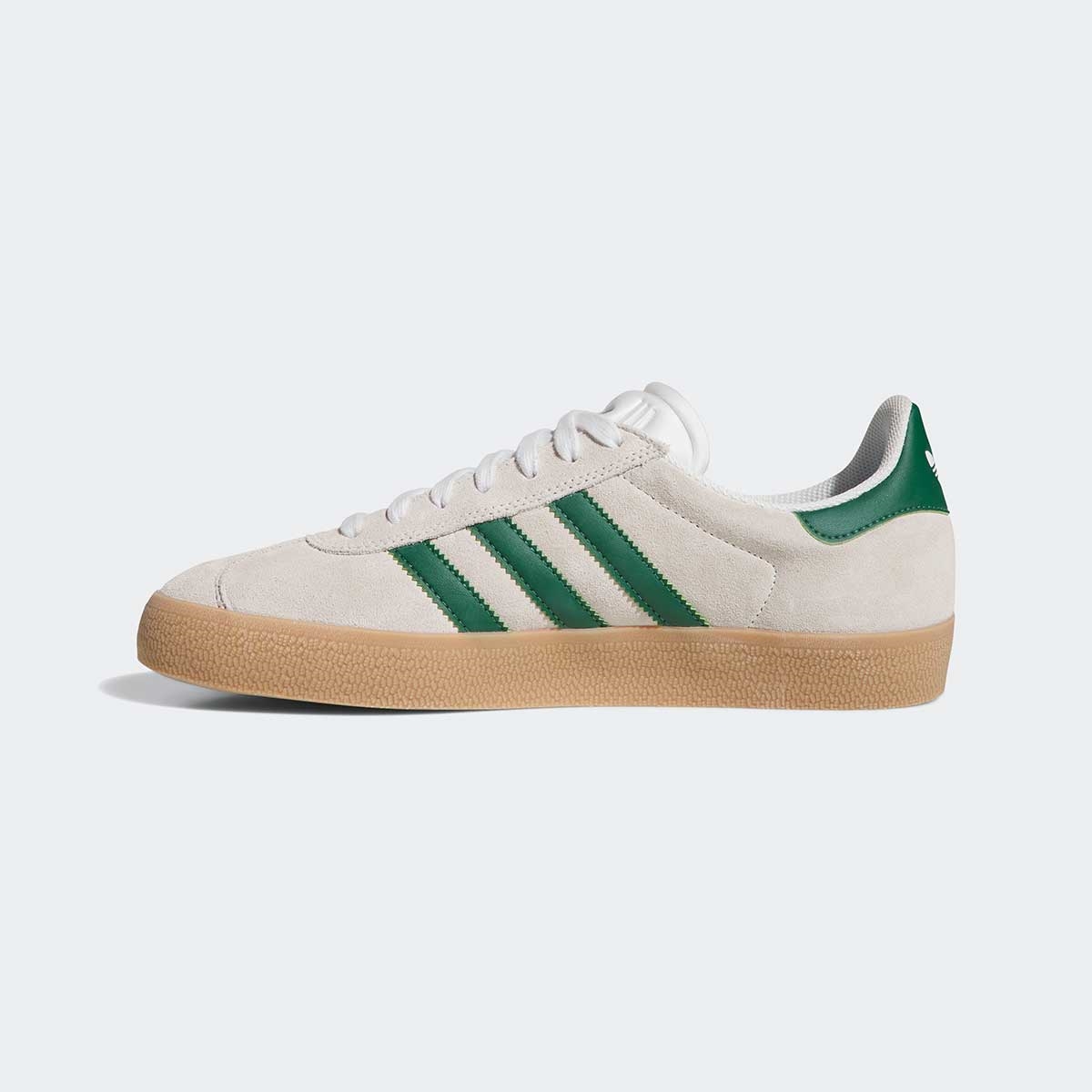 Adidas Sko Gazelle ADV White / Green Gum