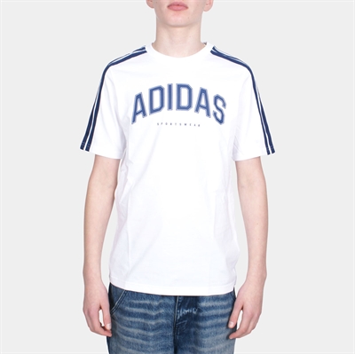 Adidas College Tee Blue / White