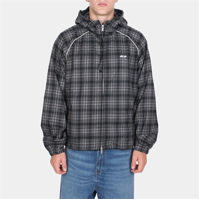 Alis Orby Hooded Jacked Grey / Black Tartan