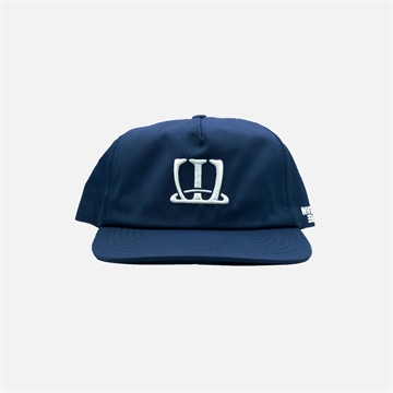 White Coffee W Logo Cap Navy