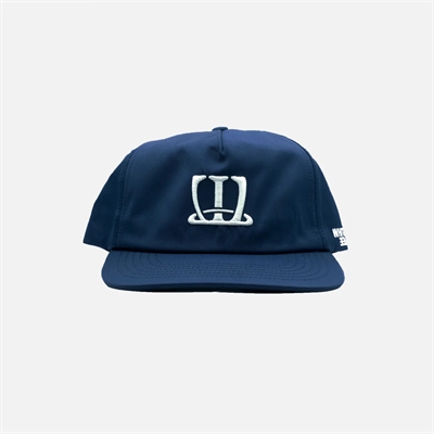 White Coffee W Logo Cap Navy