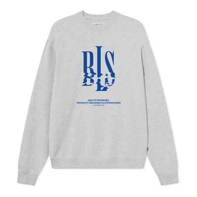BLS Hafnia North Sea Sweatshirt crewneck Grey melange