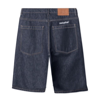 BLS Hafnia Frank Super Baggy Shorts Dark Blue Indigo