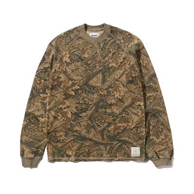 Butter Goods Waffle l/s Top Forest Camo
