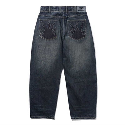 Butter Goods Solar Fade Denim Jeans Blue Tint Ripple