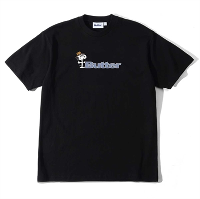 Butter Goods X Peanuts T-shirt Spike logo Black