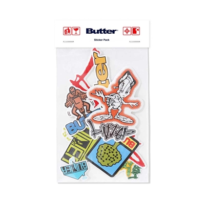 Butter Goods Sticker pack Multi