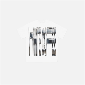 White Coffee Chrome Tee Hvid NB kun i butikken