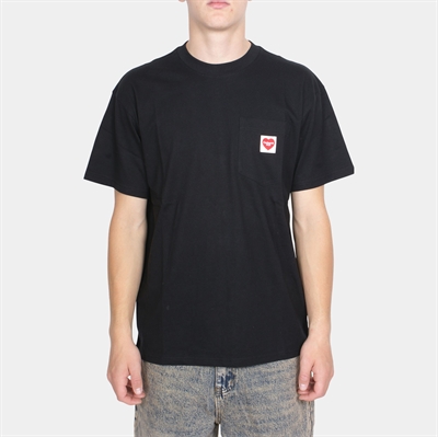 Carhartt WIP Pocket Heart T-shirt s/s Black / Red