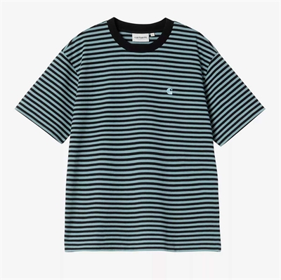Carhartt WIP W´ s/s Verner T-shirt Black / Citadel