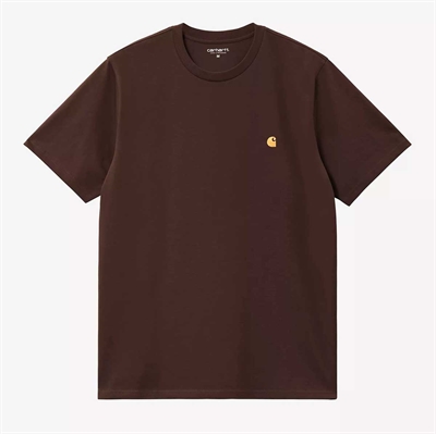 Carhartt WIP s/s Chase T-shirt tobacco / Gold